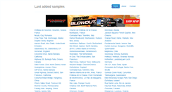 Desktop Screenshot of dslrsamples.com